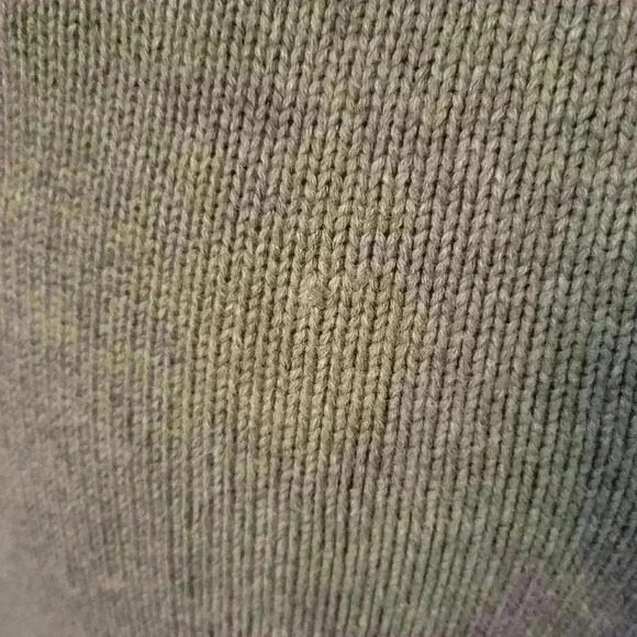 Emanuel Ungaro Gray Full Zip Knit Sweater Jacket Sherpa Lined Men’s M GrampaCore - Picture 6 of 9